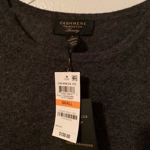 Charter Club Crew-Neck Cashmere Sweater